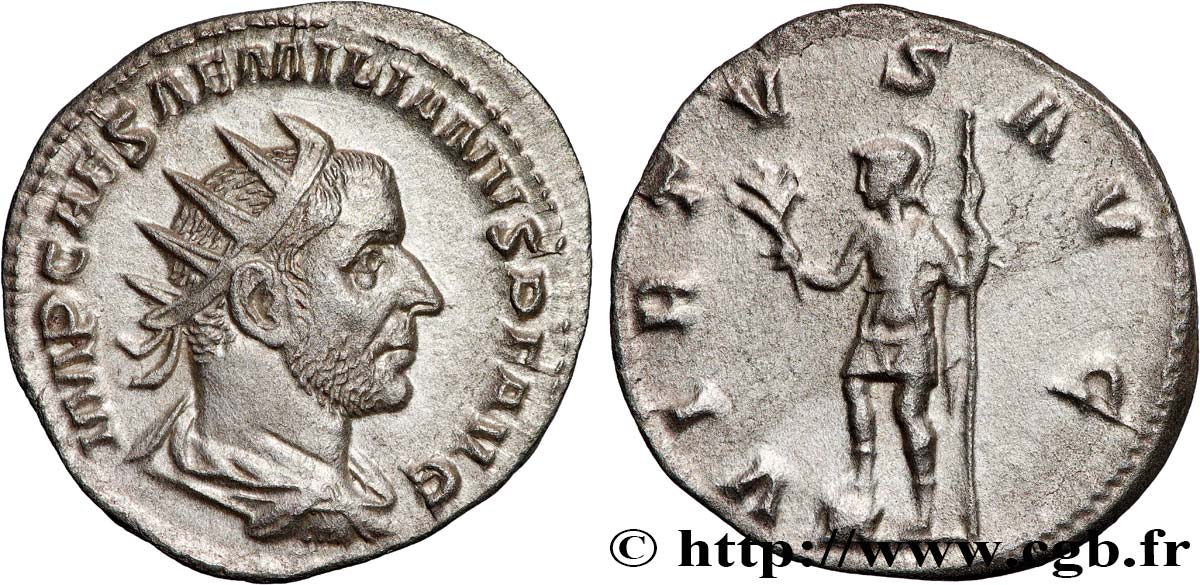 AEMILIANUS Antoninien MS/AU