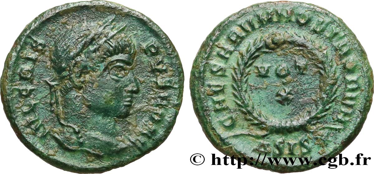 CRISPUS Centenionalis ou nummus TTB/TTB+