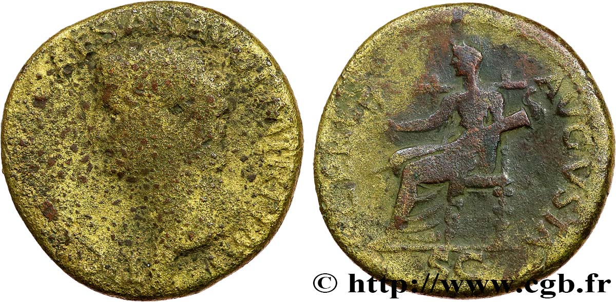 CLAUDIUS Dupondius VF/VF