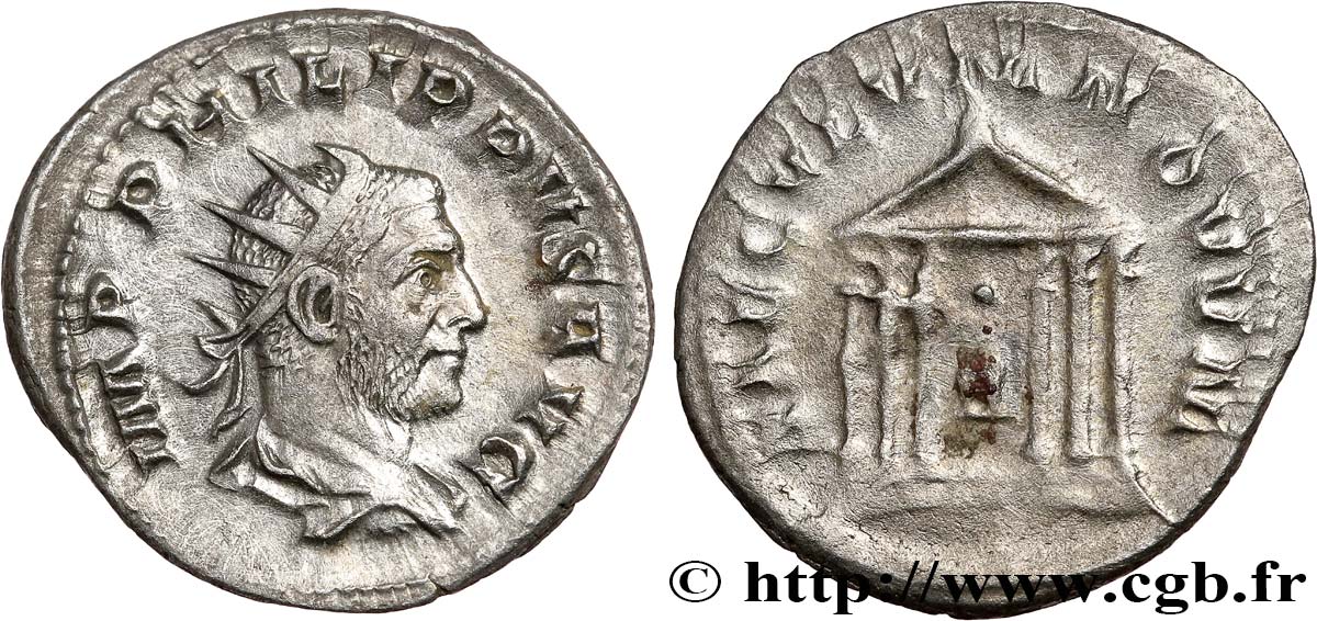 FILIPPO I PADRE Antoninien q.SPL/q.BB