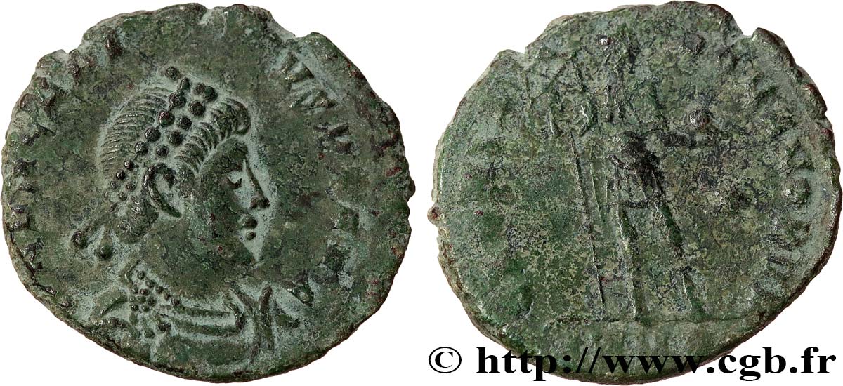 ARCADIUS Maiorina pecunia, (MB, Æ 2) XF/VF