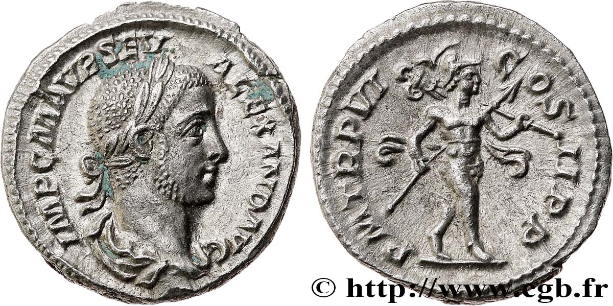 ALEXANDRE SÉVÈRE Denier SPL