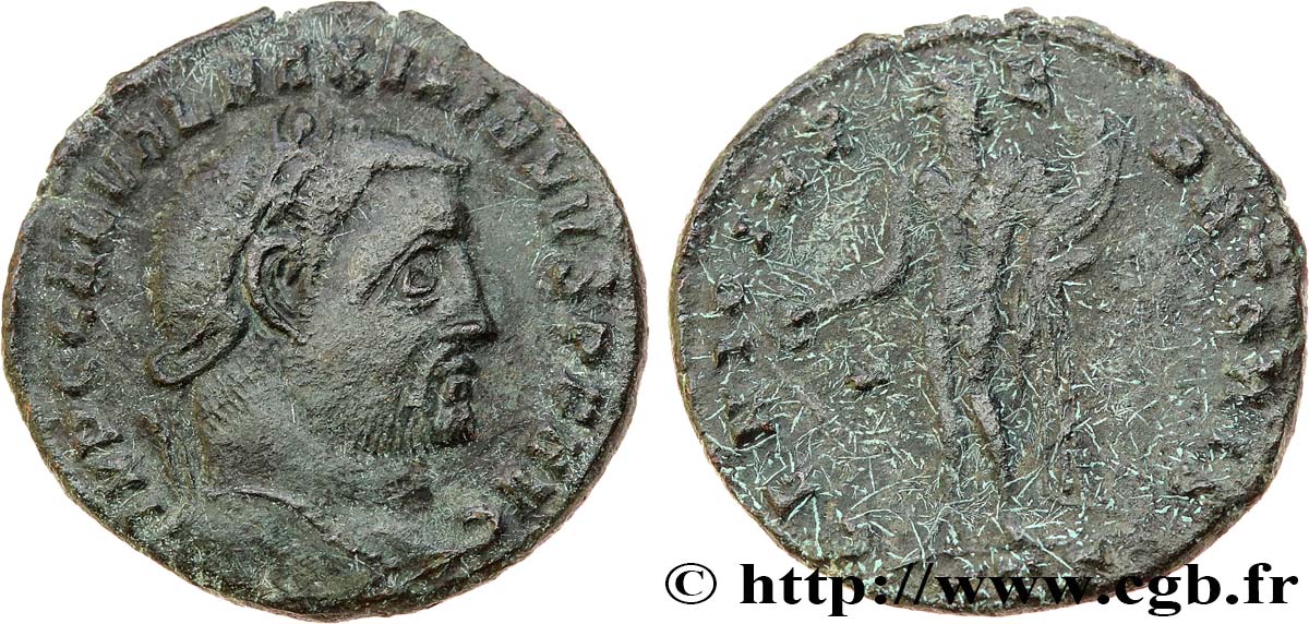 GALÈRE Follis ou nummus TTB