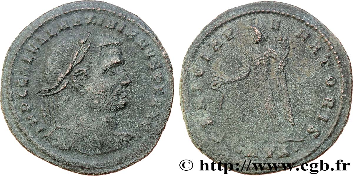 GALERIUS Follis ou nummus XF