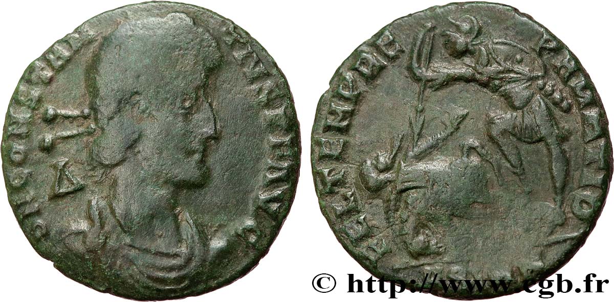 CONSTANCE II Maiorina, (MB, Æ 2) TTB