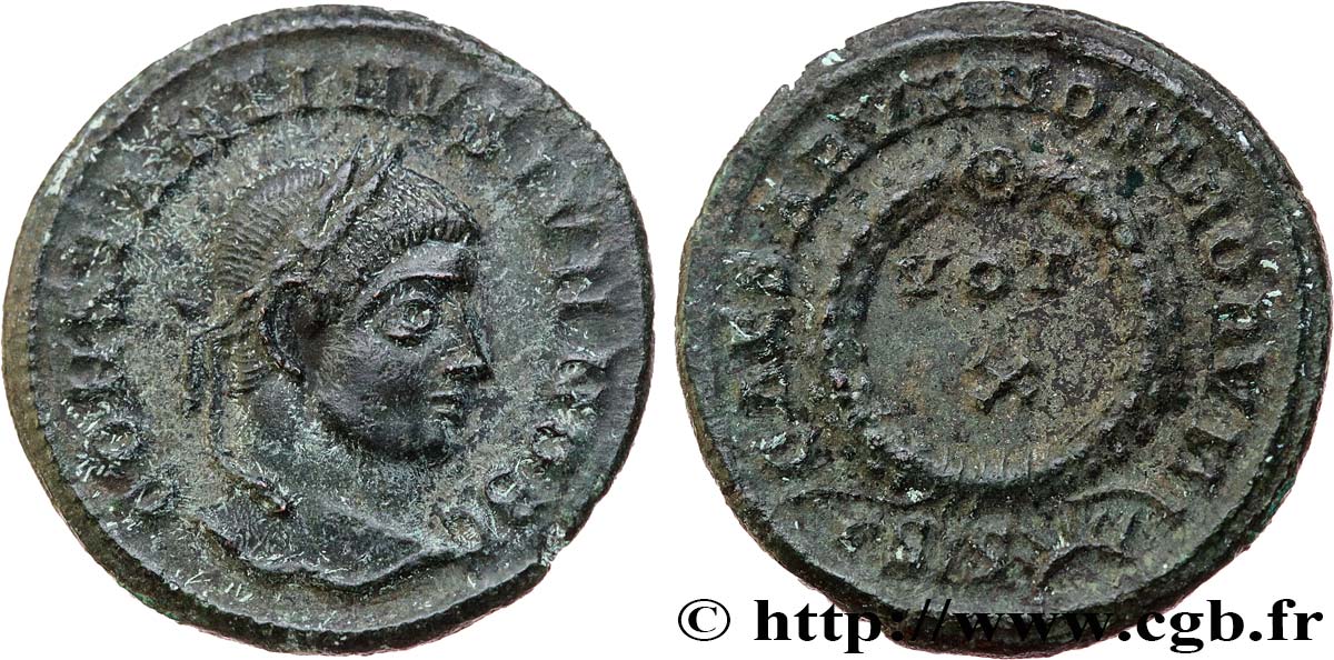 CONSTANTIN II Centenionalis ou nummus TTB