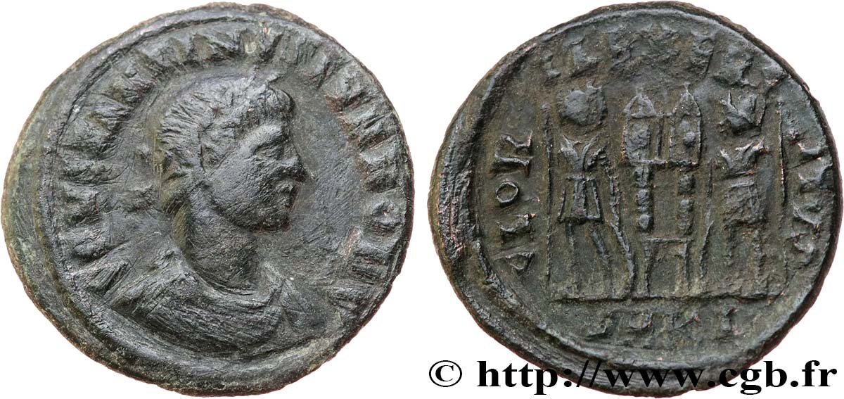 CONSTANTINE II Centenionalis ou nummus VF/XF