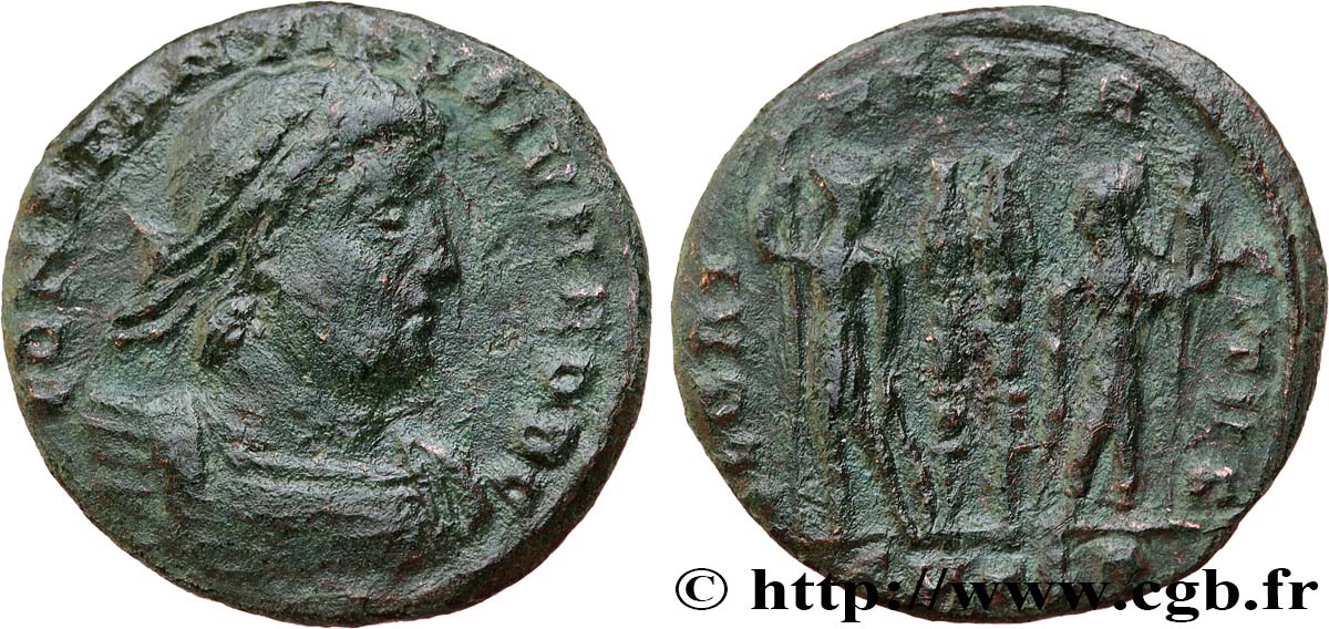COSTANTINO II Centenionalis ou nummus q.BB