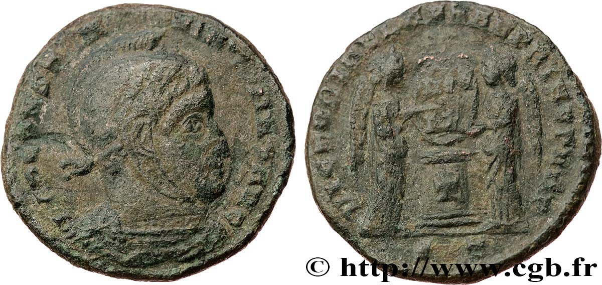 COSTANTINO I IL GRANDE Centenionalis ou nummus q.BB
