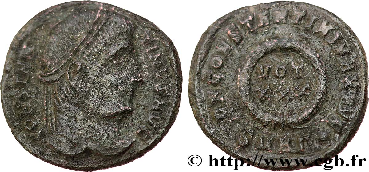 COSTANTINO I IL GRANDE Centenionalis ou nummus q.BB/BB