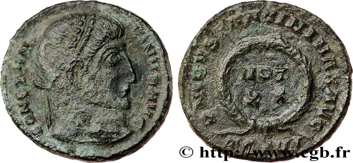 CONSTANTINE I THE GREAT Centenionalis ou nummus VF