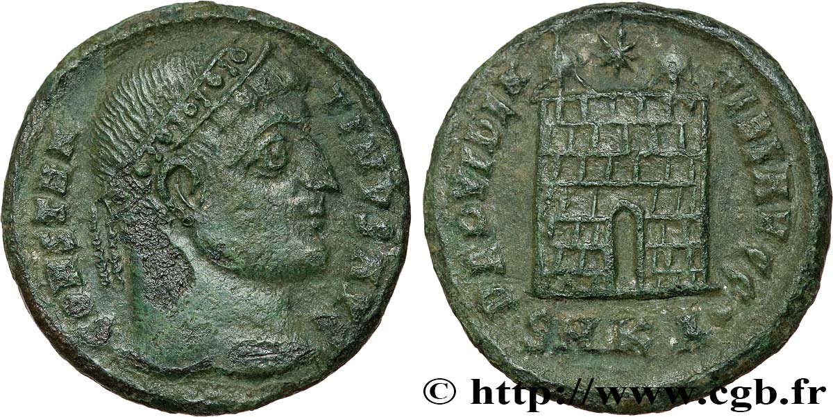 COSTANTINO I IL GRANDE Centenionalis ou nummus q.BB/BB