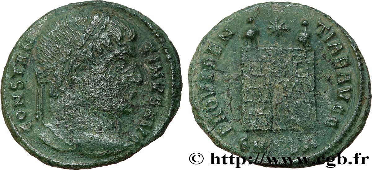 CONSTANTINE I THE GREAT Centenionalis ou nummus VF