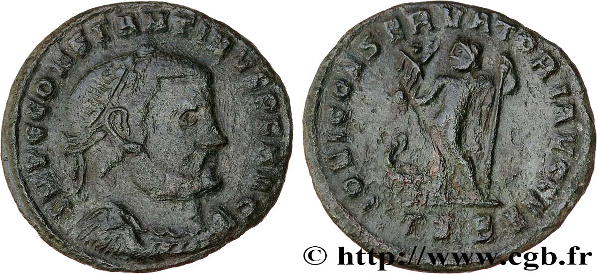 CONSTANTIN Ier LE GRAND Follis ou nummus TB+
