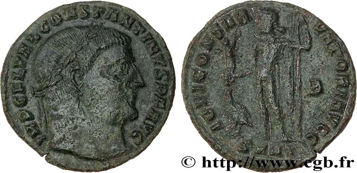 CONSTANTINE I THE GREAT Follis ou nummus XF