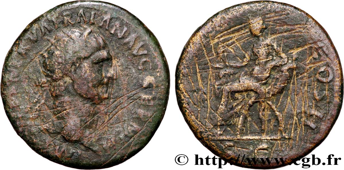 TRAJAN Dupondius TB+/TB
