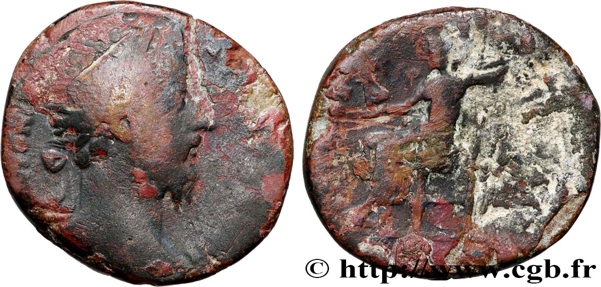 MARC AURÈLE Dupondius TB