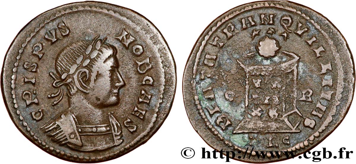 CRISPUS Centenionalis ou nummus TTB
