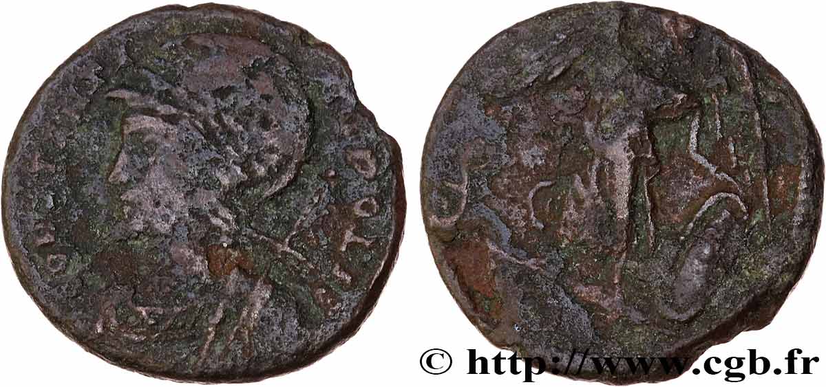 CONSTANTINOPOLIS Centenionalis ou nummus VF