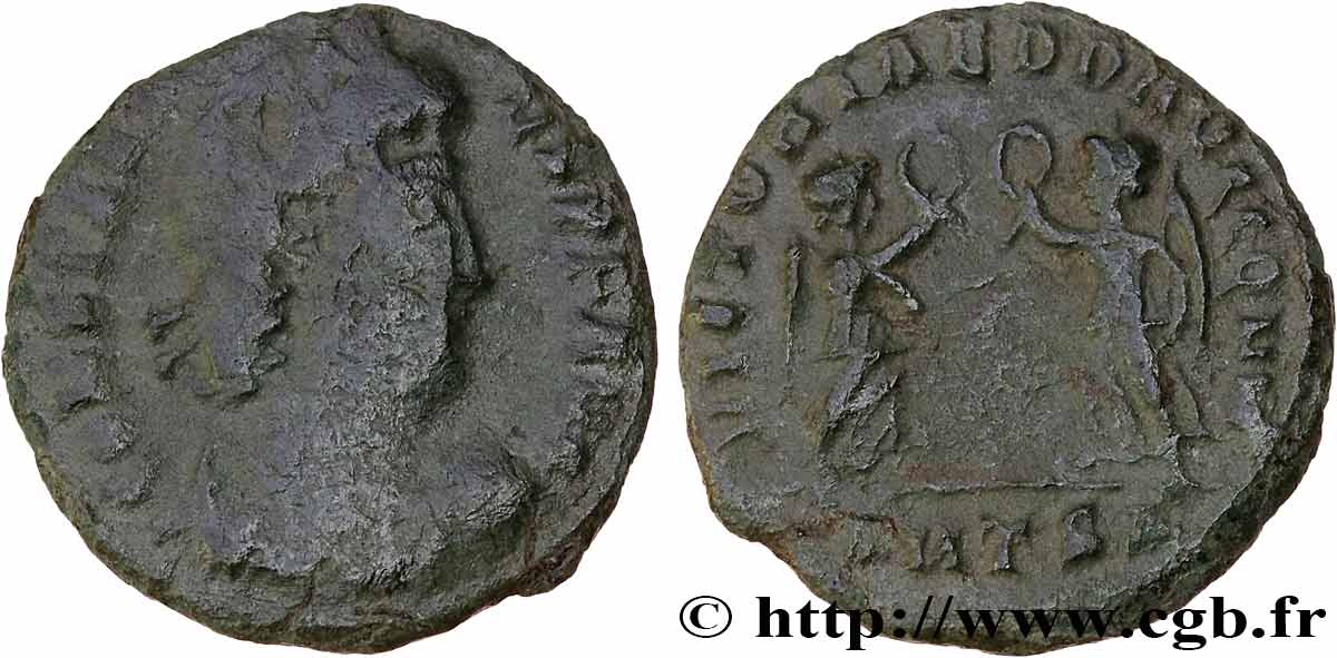 CONSTANCIO II Centenionalis ou nummus BC/MBC