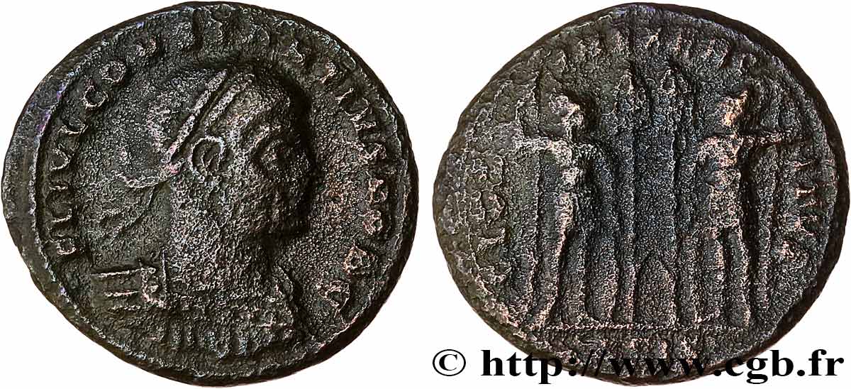 CONSTANTIUS II Centenionalis ou nummus fSS