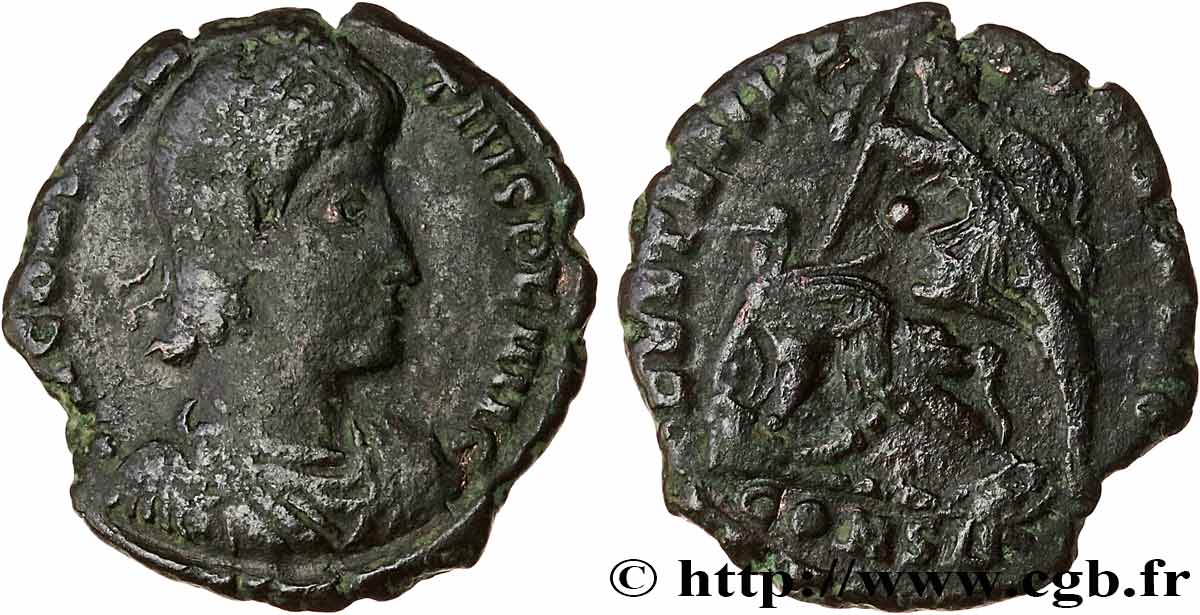 CONSTANCE II Maiorina réduite TB+