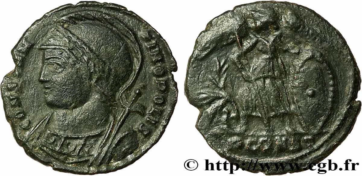 CONSTANTINOPLE Centenionalis ou nummus TTB