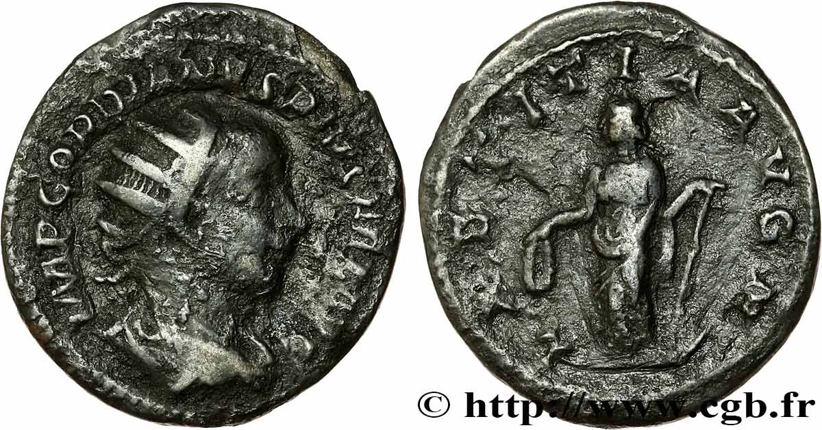 GORDIANO III Antoninien MB/q.BB