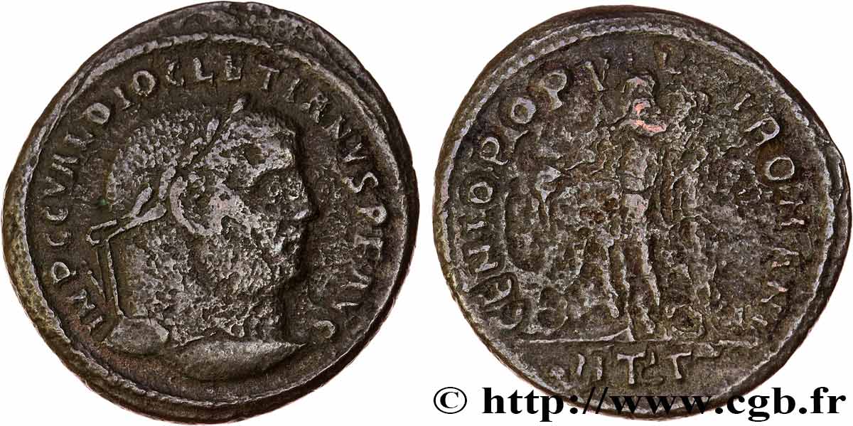 DIOCLÉTIEN Follis ou nummus TB+/B+
