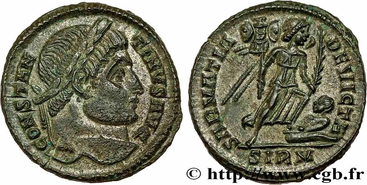 COSTANTINO I IL GRANDE Centenionalis ou nummus SPL/MS