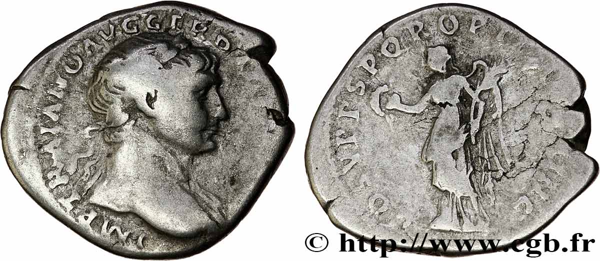 TRAJAN Denier TB