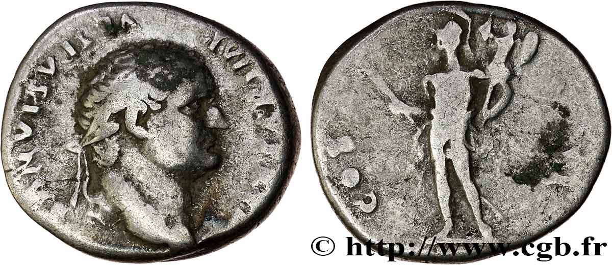 VESPASIANUS Denier VF/VF