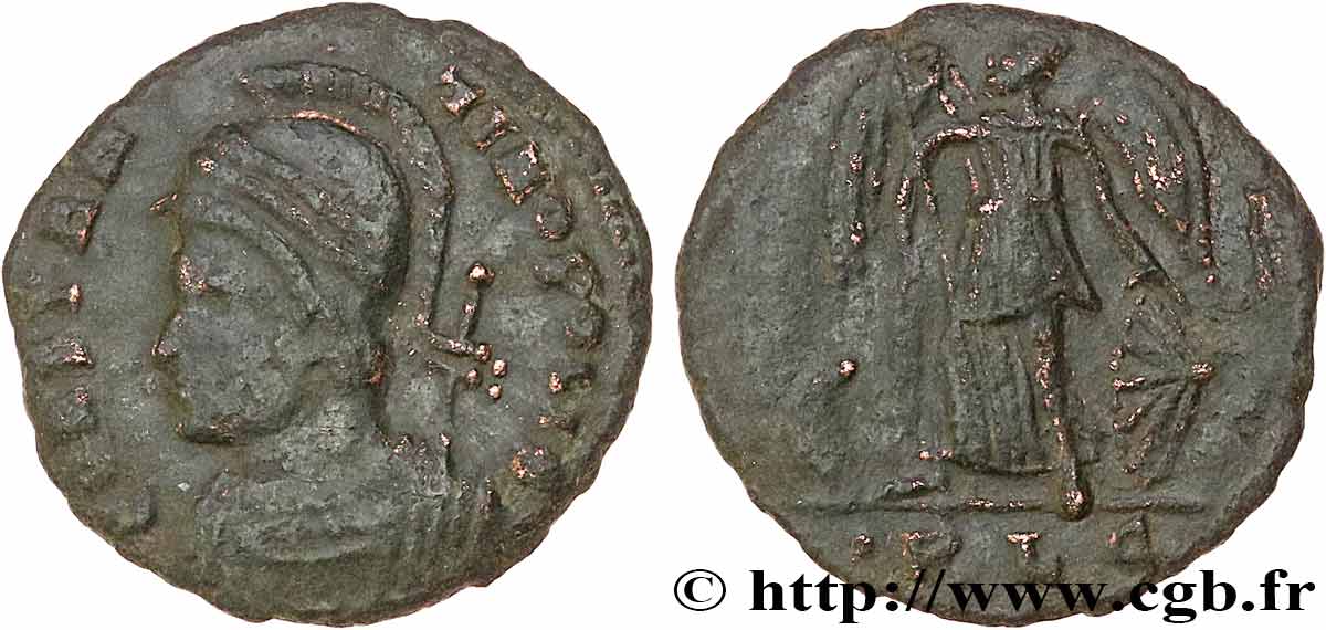 CONSTANTINOPOLIS Centenionalis ou nummus VF