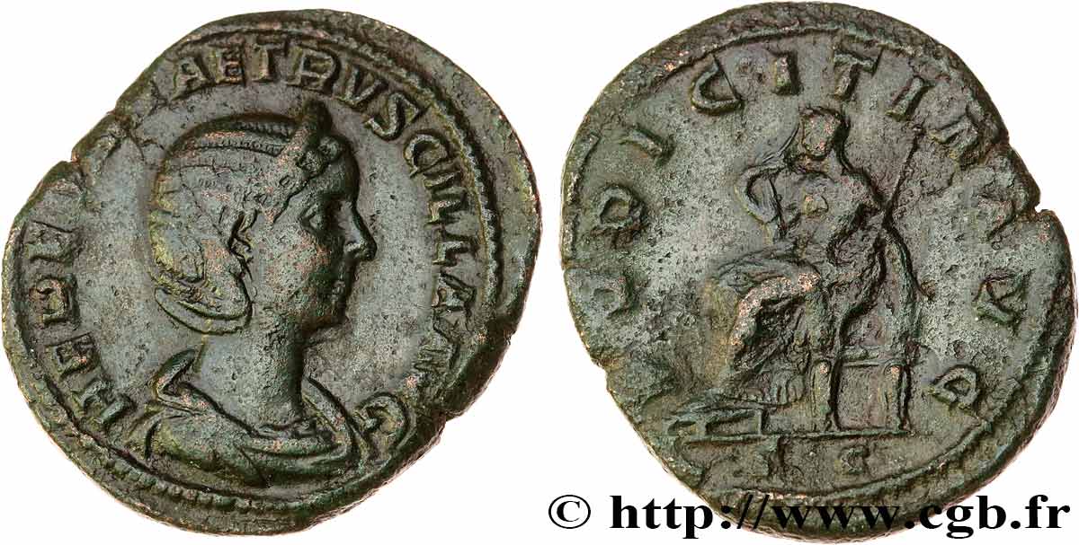 ETRUSCILLA Sesterce BB/q.BB