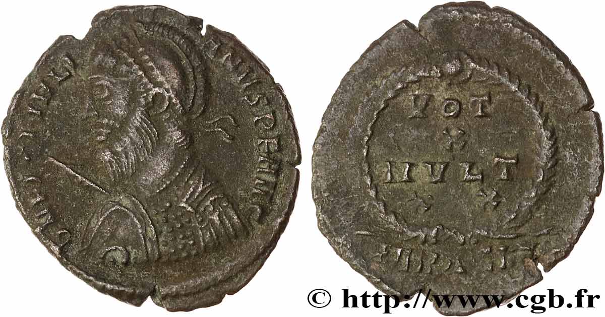 IULIANUS II DER PHILOSOPH Maiorina ou nummus fVZ