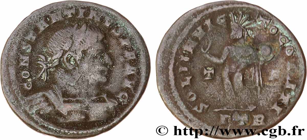 COSTANTINO I IL GRANDE Follis ou nummus q.BB