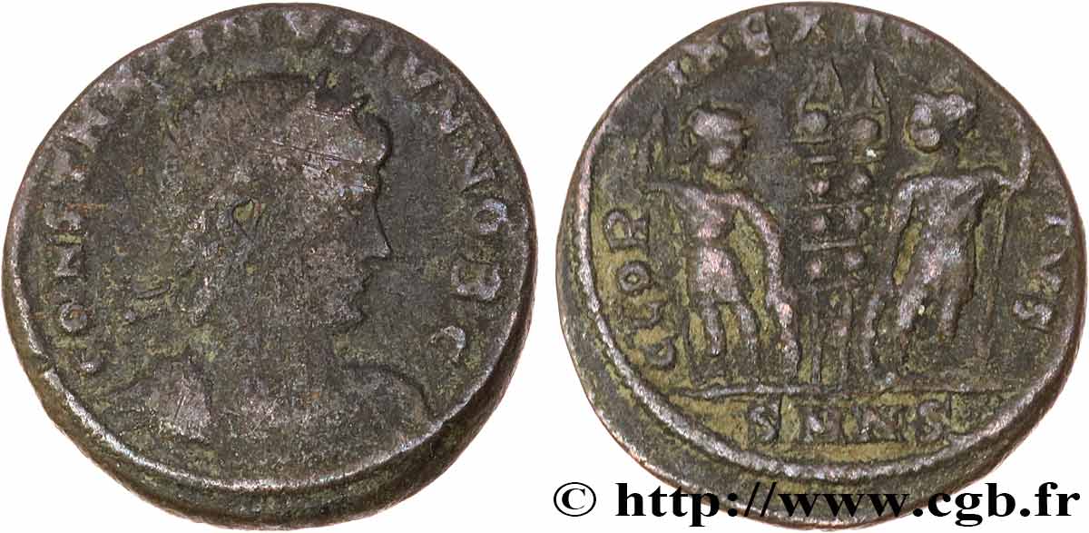 CONSTANTINE II Centenionalis ou nummus VF/VF