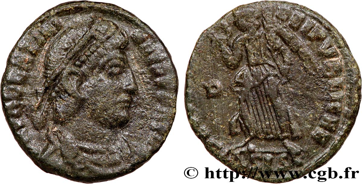 VALENTINIANUS I Nummus, (Æ 3) S/fSS