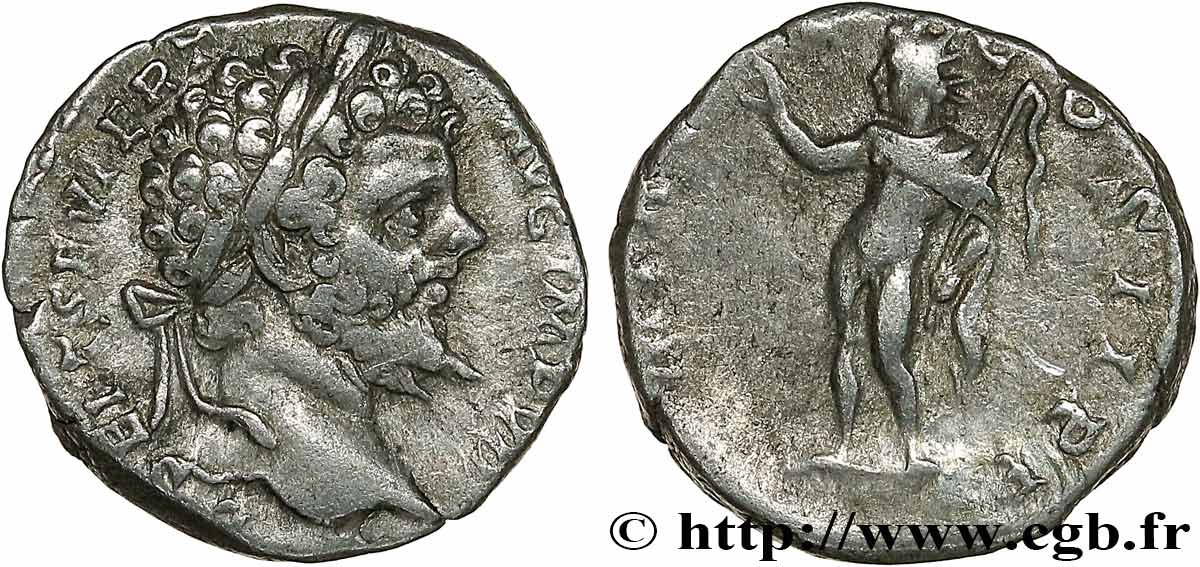 SEPTIMIUS SEVERUS Denier AU