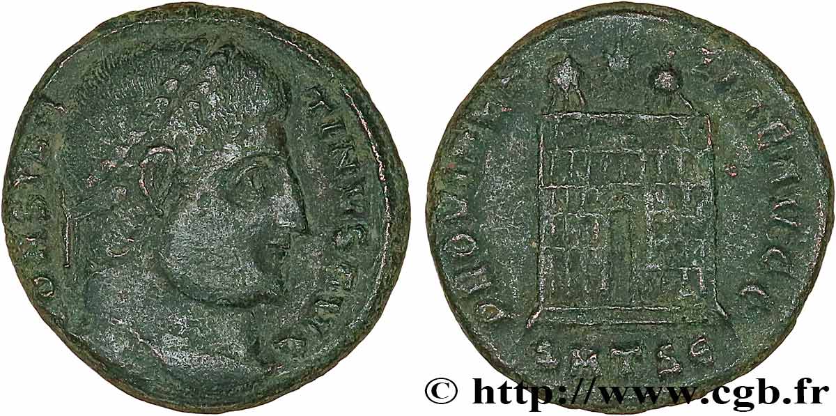 CONSTANTINUS I DER GROßE Centenionalis ou nummus fSS