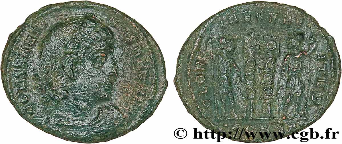 CONSTANTINUS I DER GROßE Centenionalis ou nummus fSS