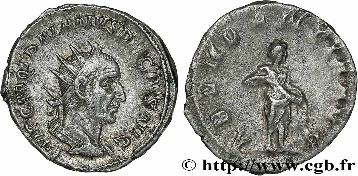 TRAIANUS DECIUS Antoninien fVZ/SS