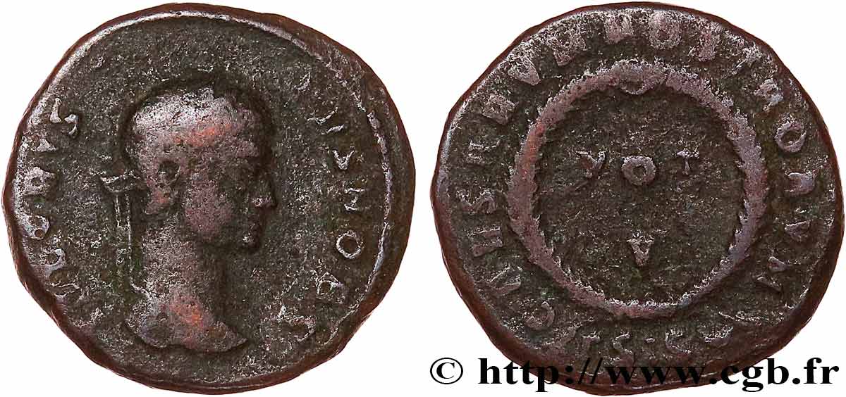 CRISPUS Centenionalis ou nummus TB