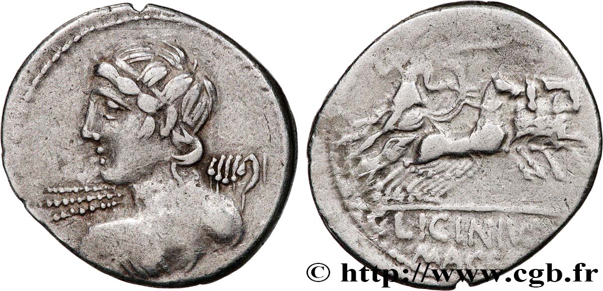 LICINIA Denier TTB/TB+