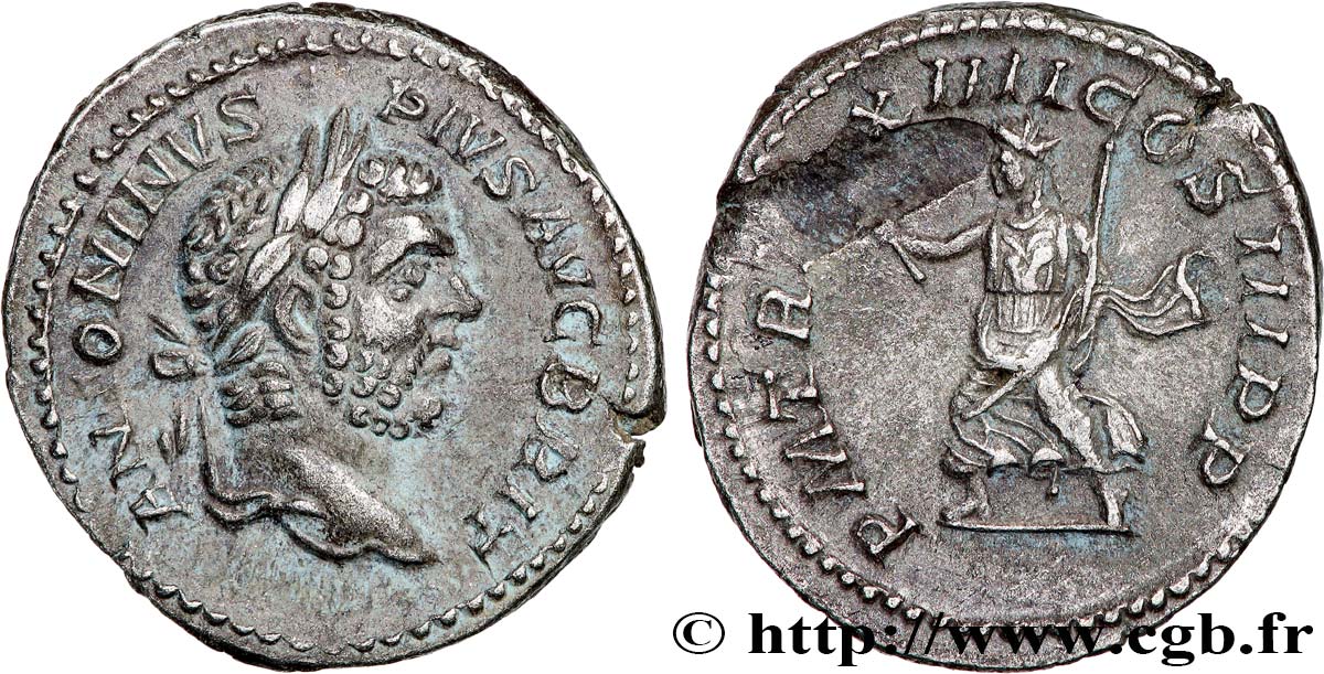 CARACALLA Denier SUP/TTB+