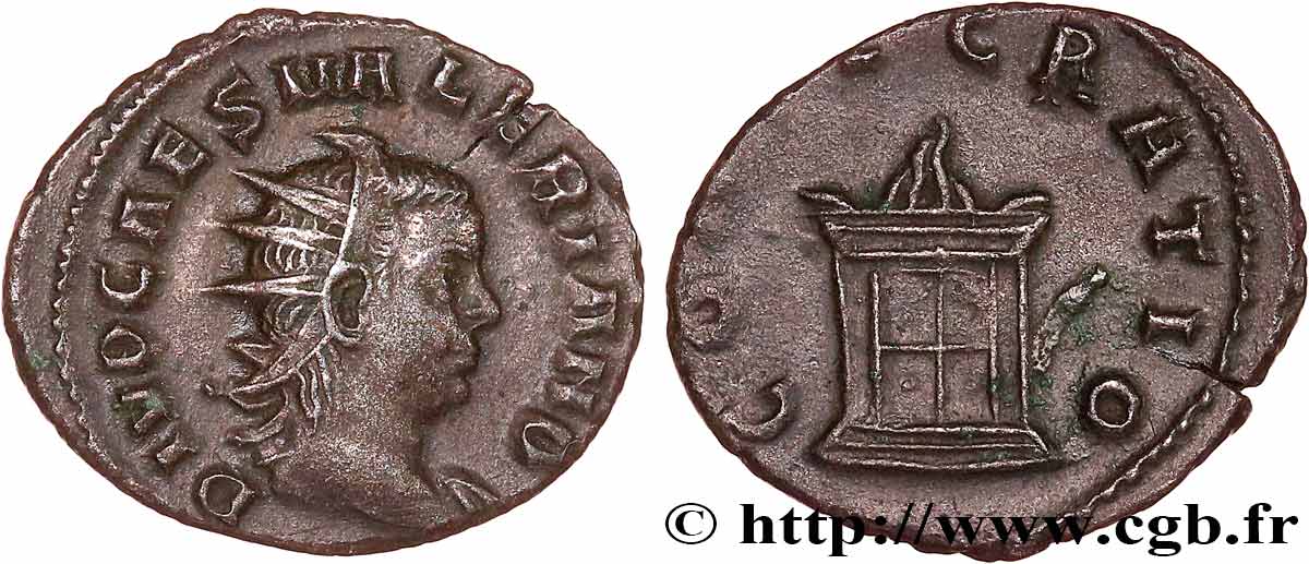 VALERIANO II Antoninien q.SPL/BB