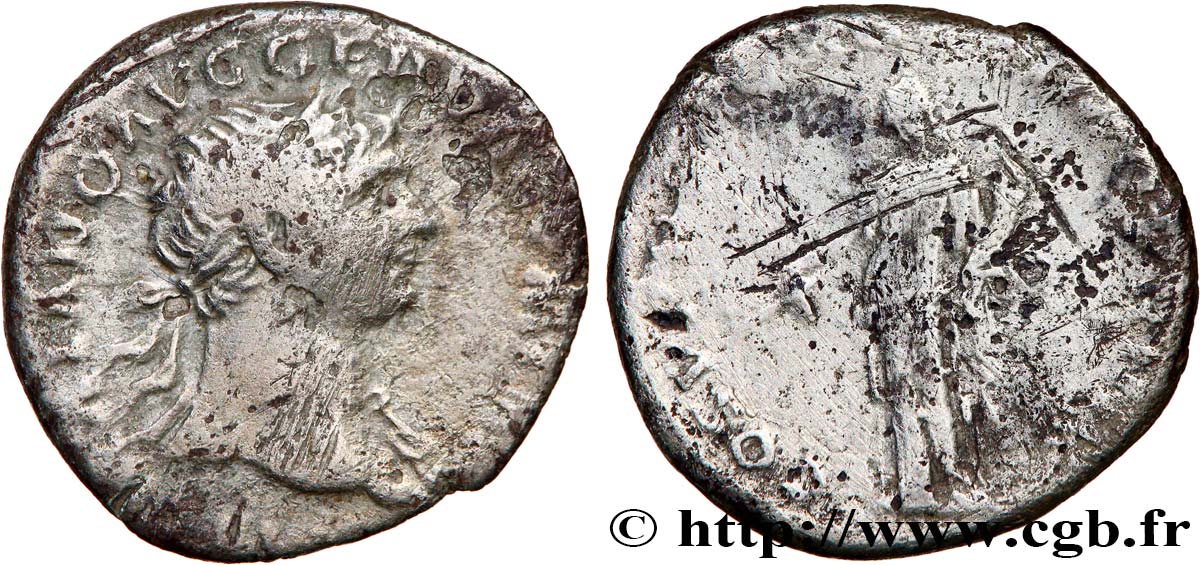 TRAJAN Denier TB