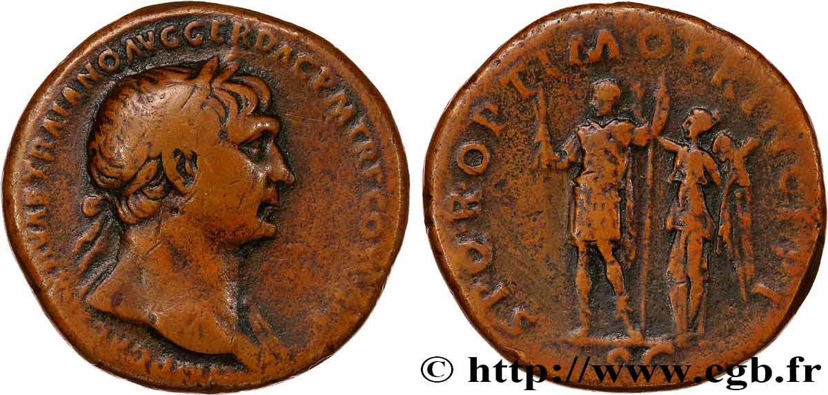 TRAJAN Sesterce TTB