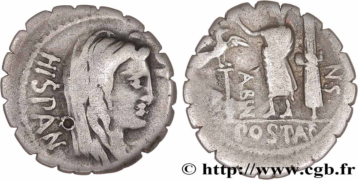 POSTUMIA Denier serratus VF