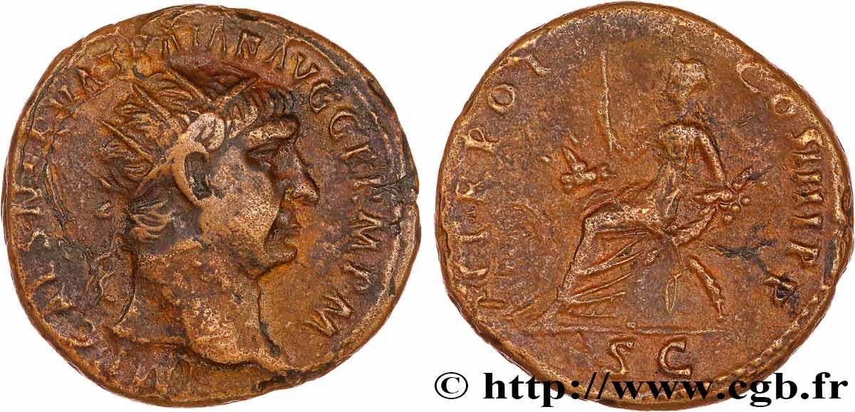 TRAJAN Dupondius TTB